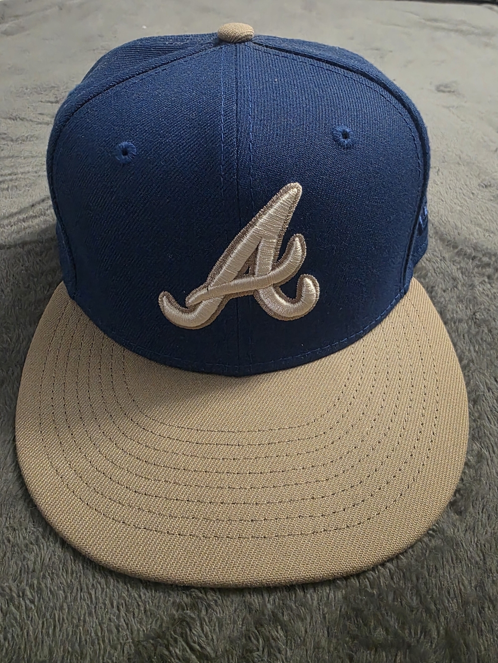 Atlanta Braves New Era 59FIFTY fitted baseball hat.